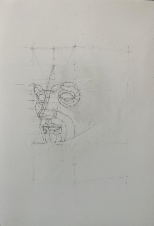 Man's head